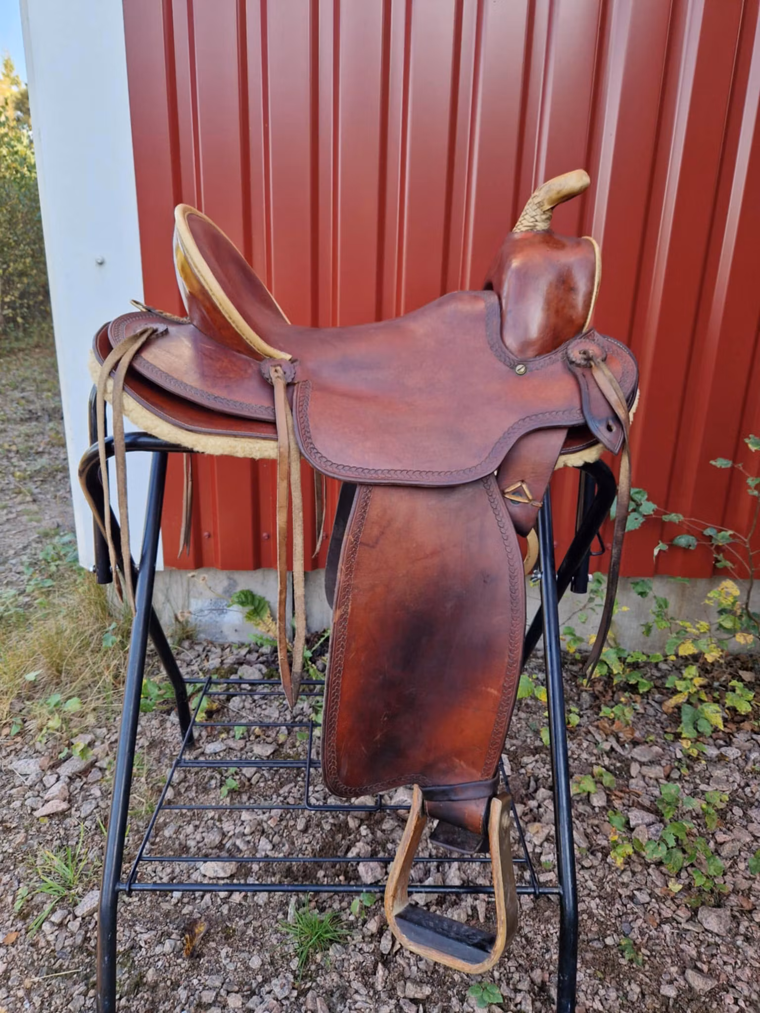 Custom made Oldtimer westernsadel  SQ 15 tum