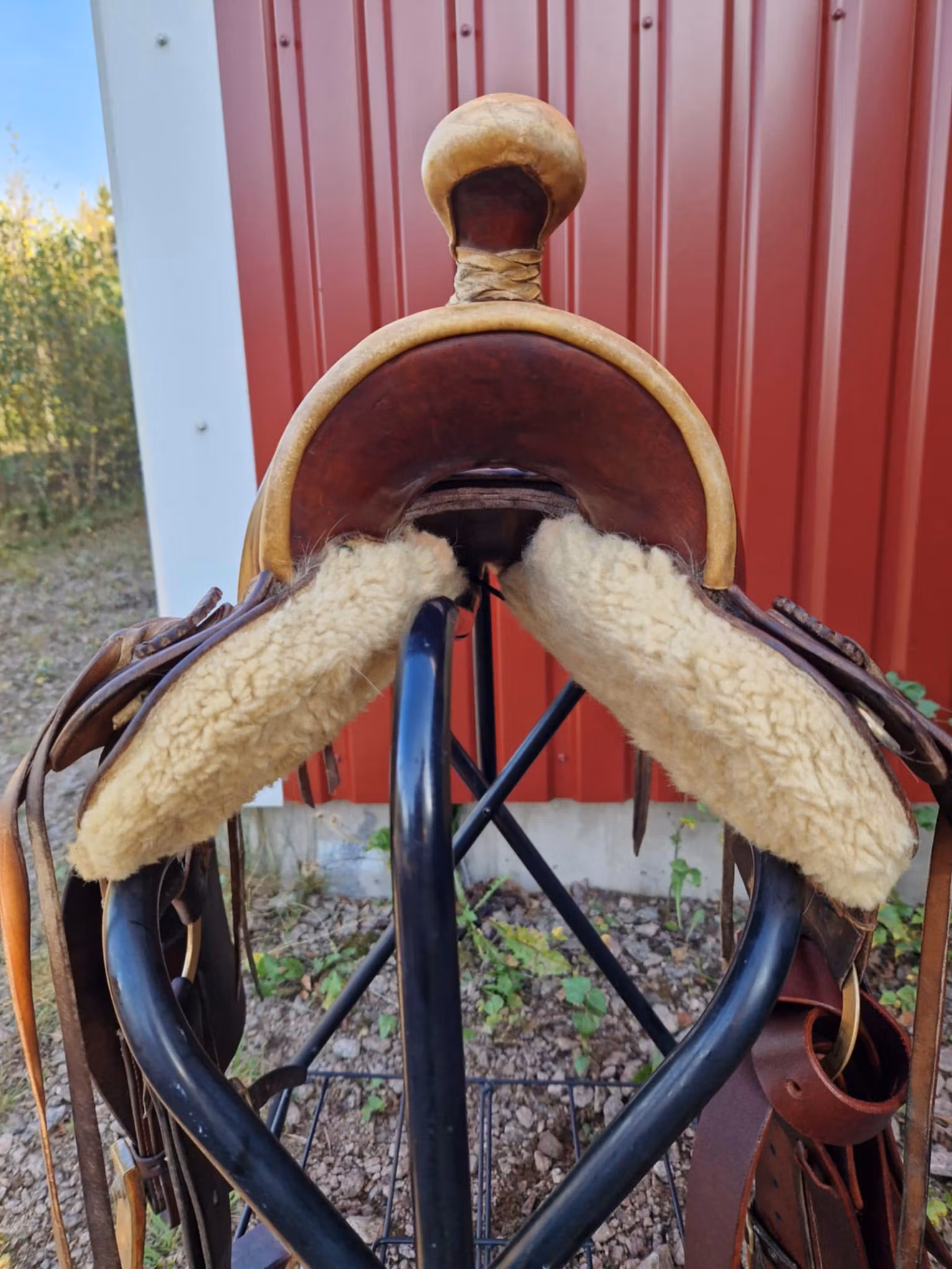Custom made Oldtimer westernsadel  SQ 15 tum