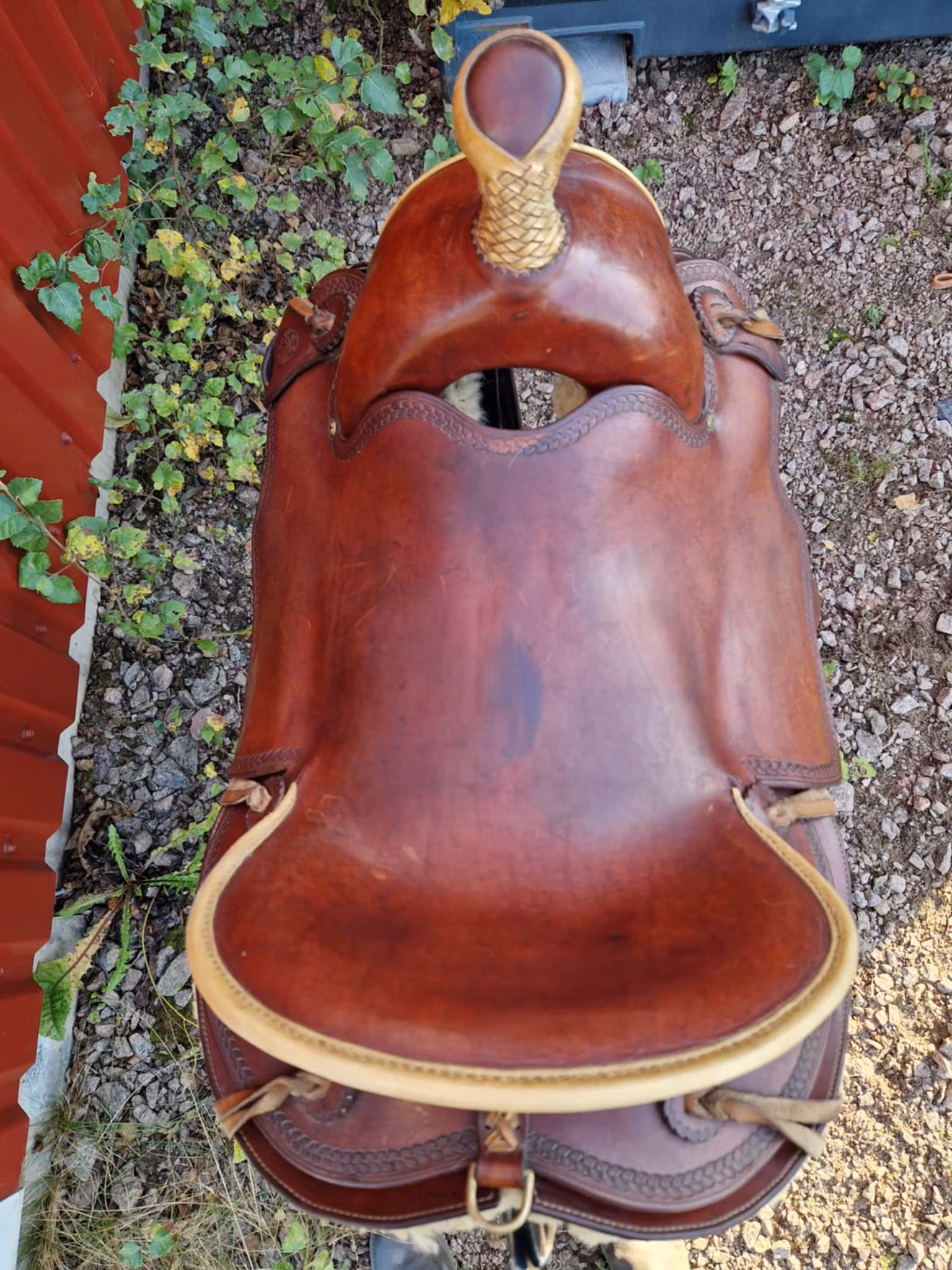 Custom made Oldtimer westernsadel  SQ 15 tum