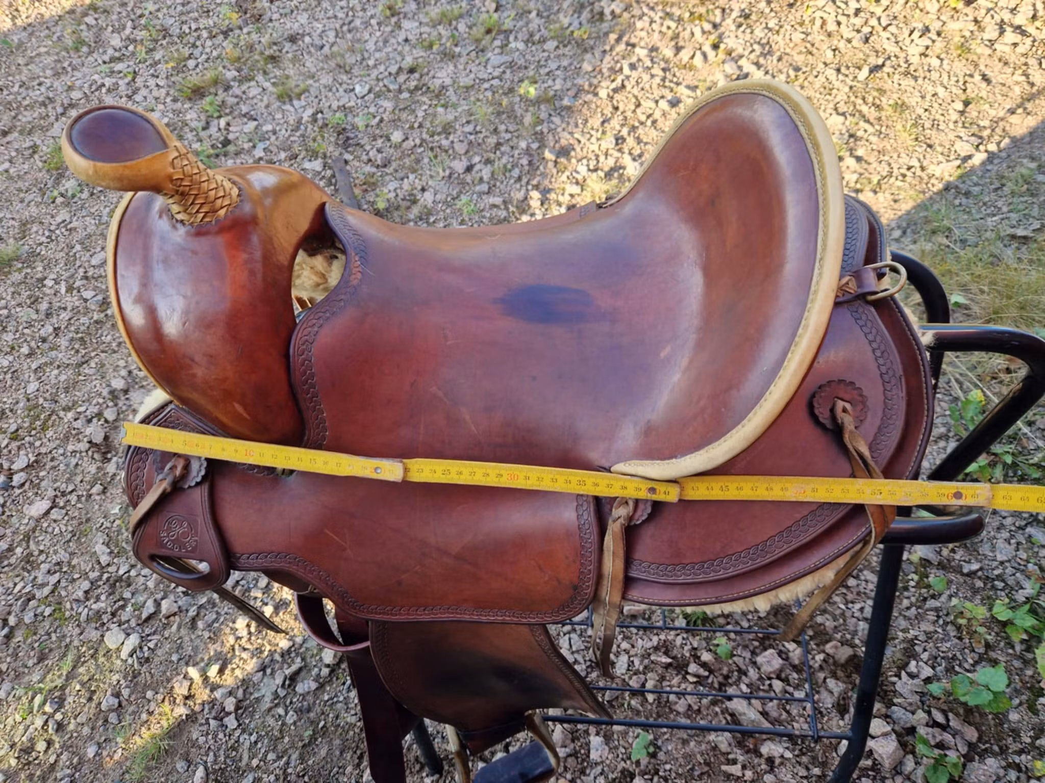 Custom made Oldtimer westernsadel  SQ 15 tum