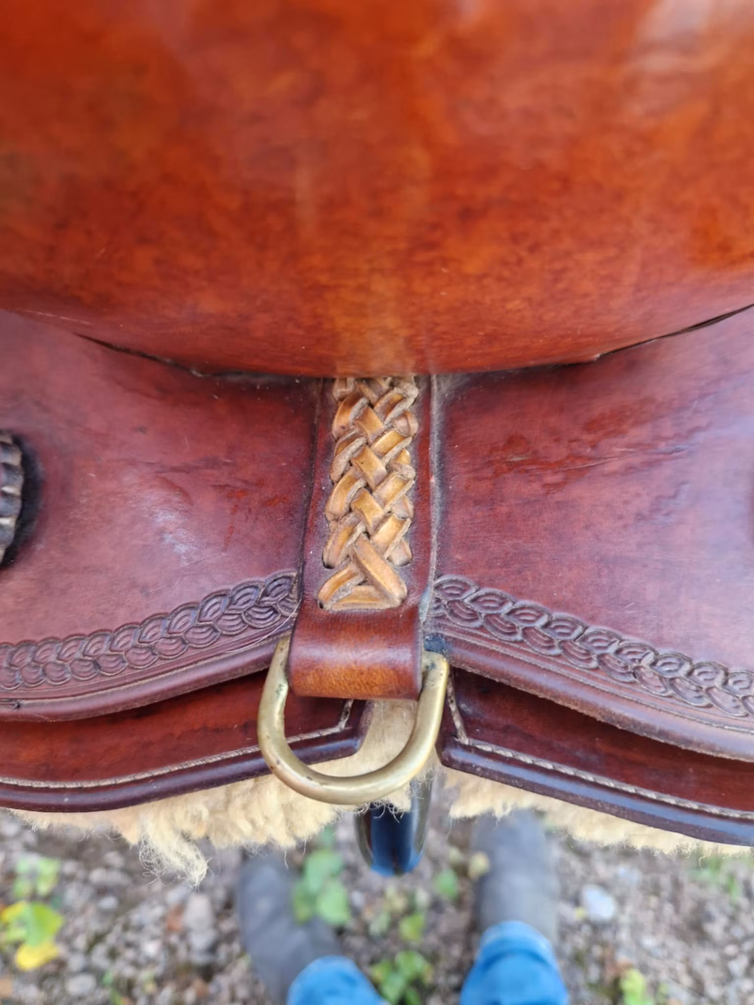 Custom made Oldtimer westernsadel  SQ 15 tum