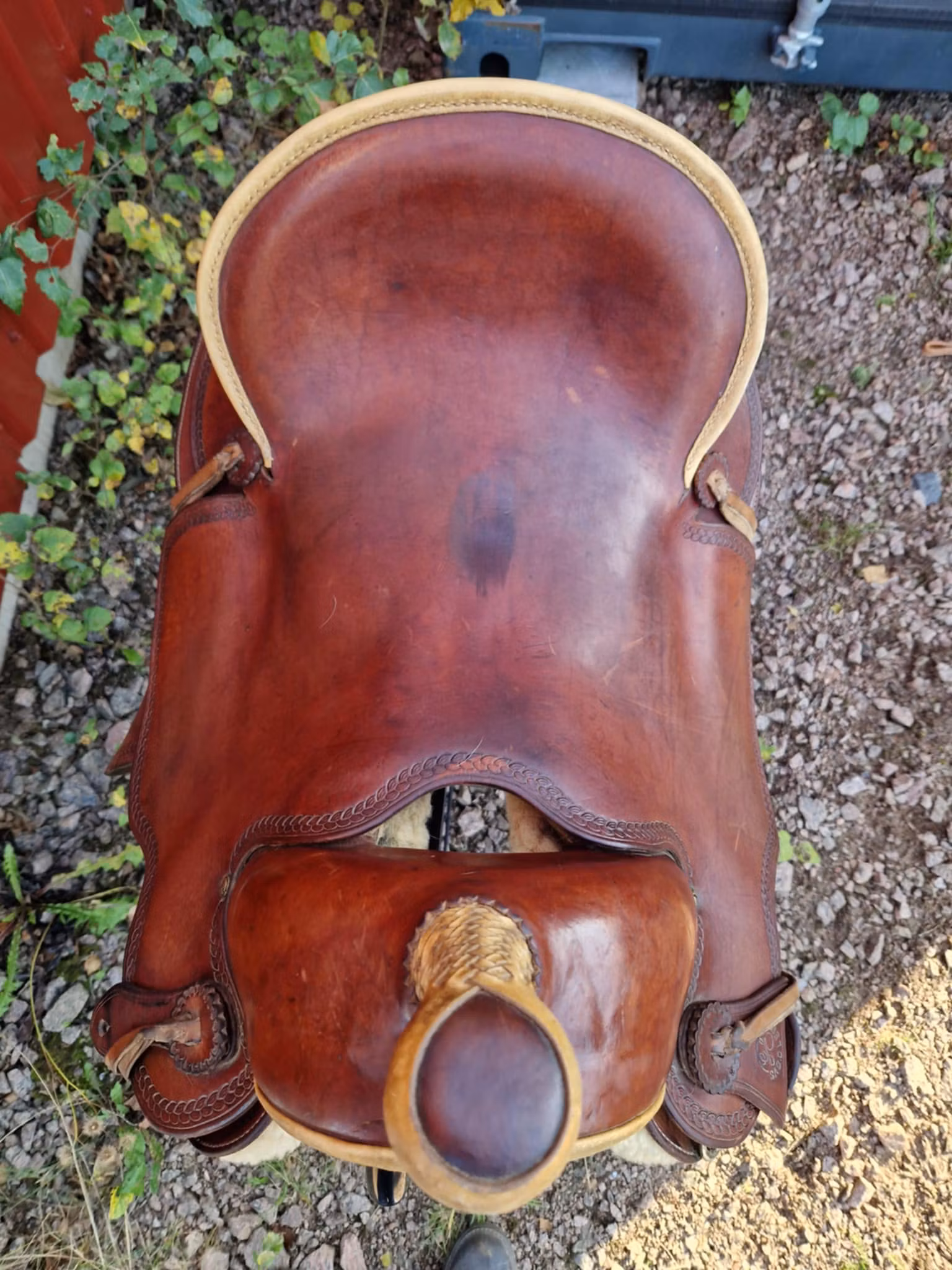 Custom made Oldtimer westernsadel  SQ 15 tum