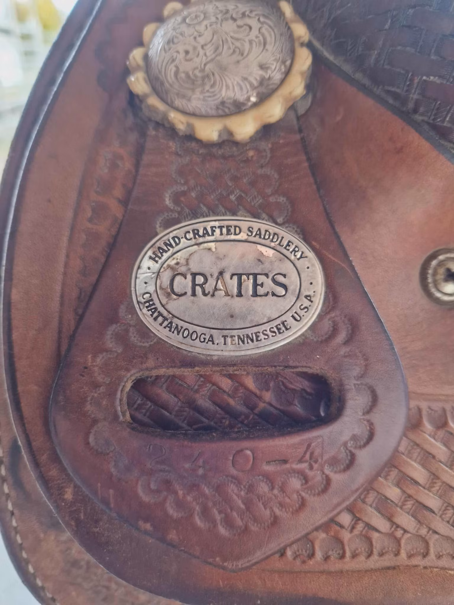 Crates westernsadel 240-4