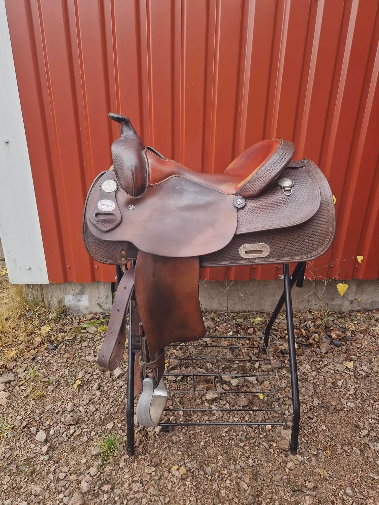 Crates westernsadel 236 QH 15,5 tum