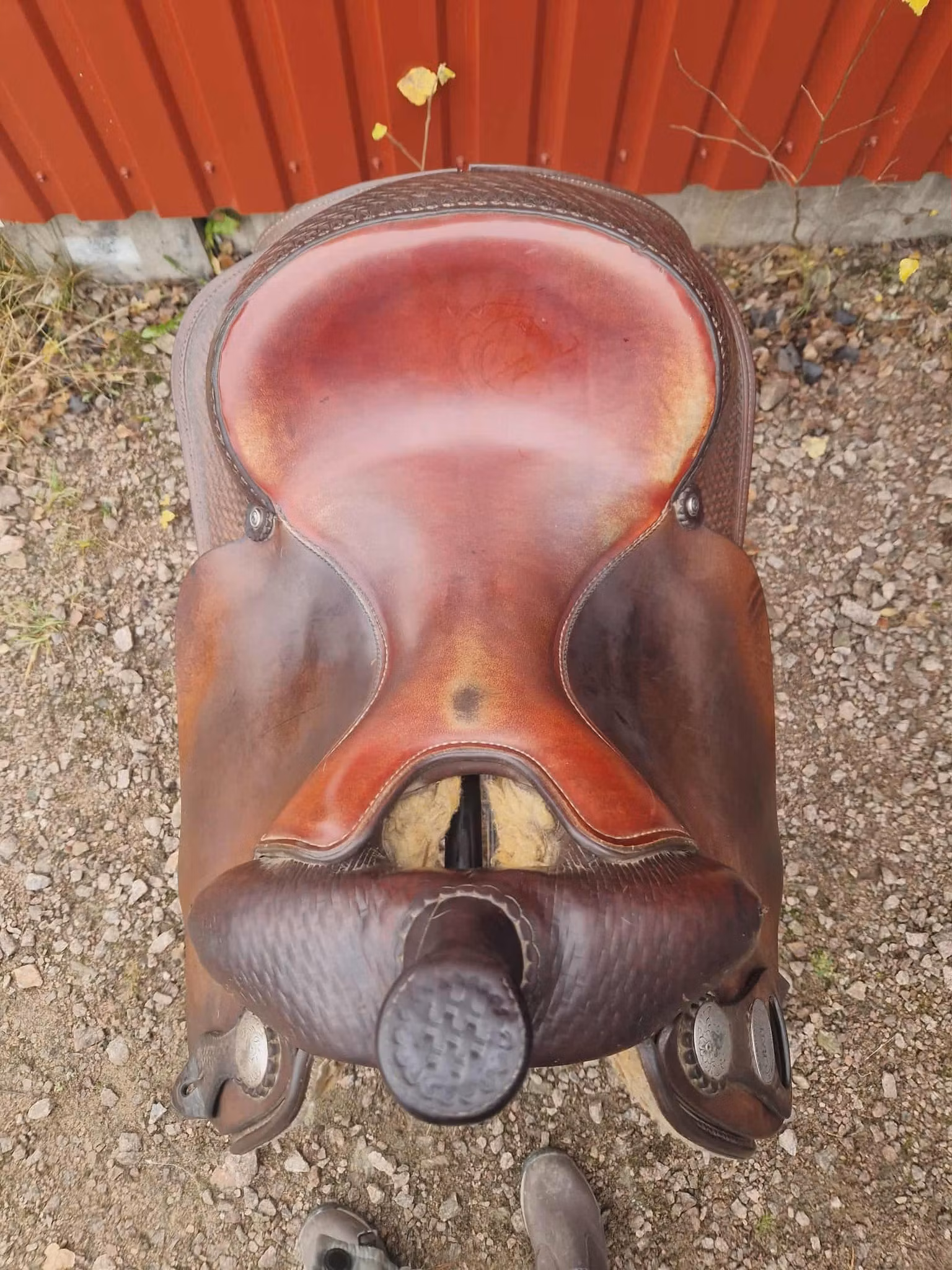 Crates westernsadel 236 QH 15,5 tum