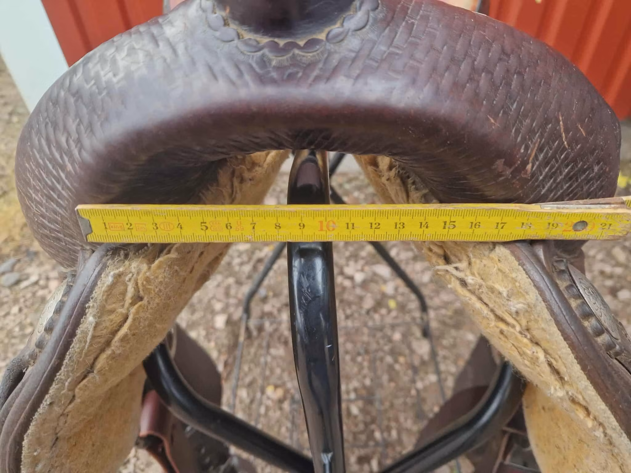 Crates westernsadel 236 QH 15,5 tum