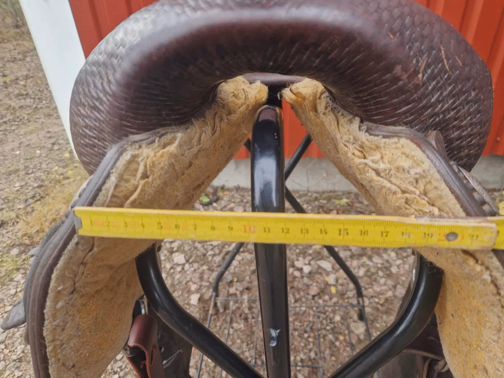 Crates westernsadel 236 QH 15,5 tum