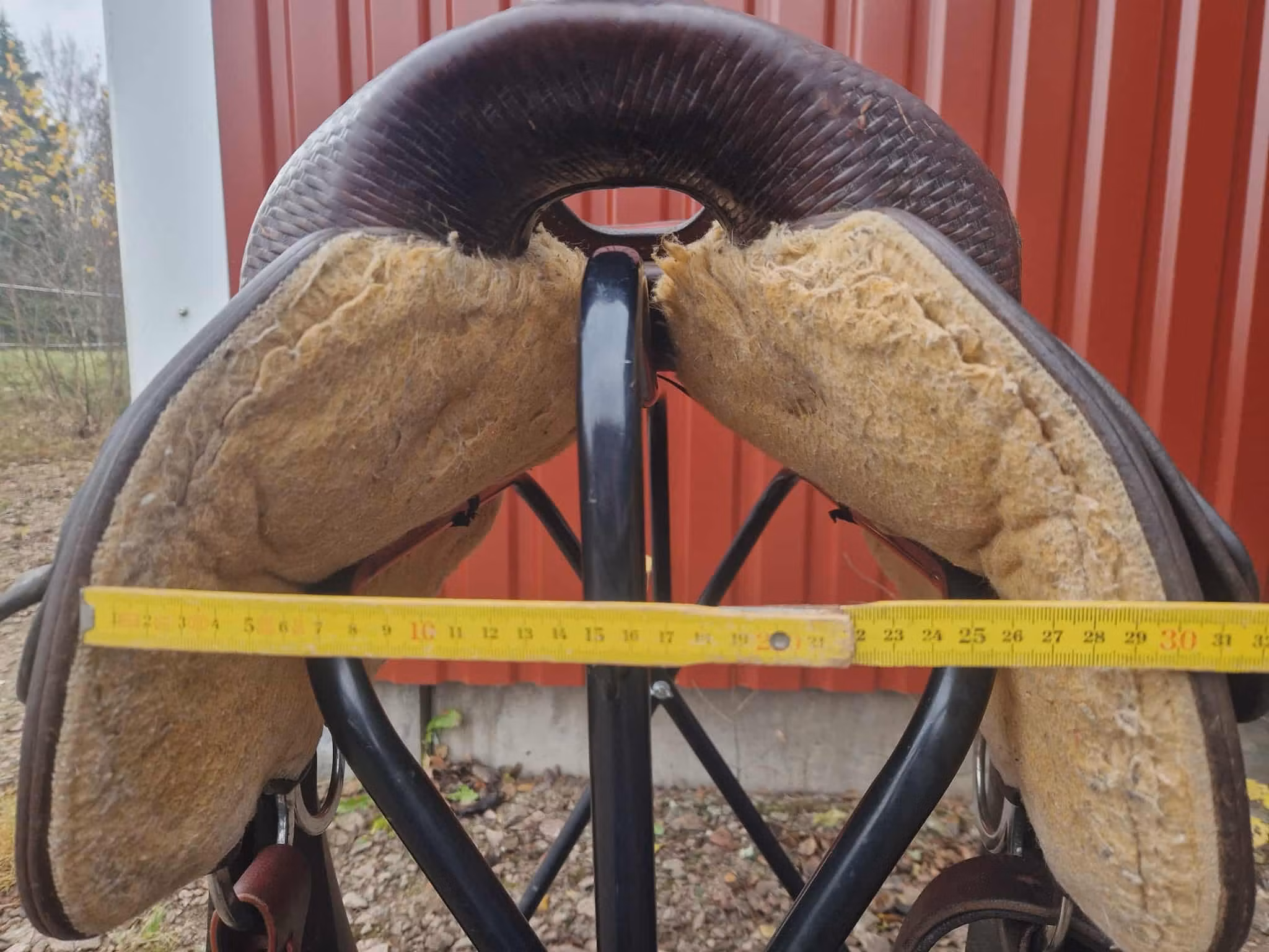 Crates westernsadel 236 QH 15,5 tum