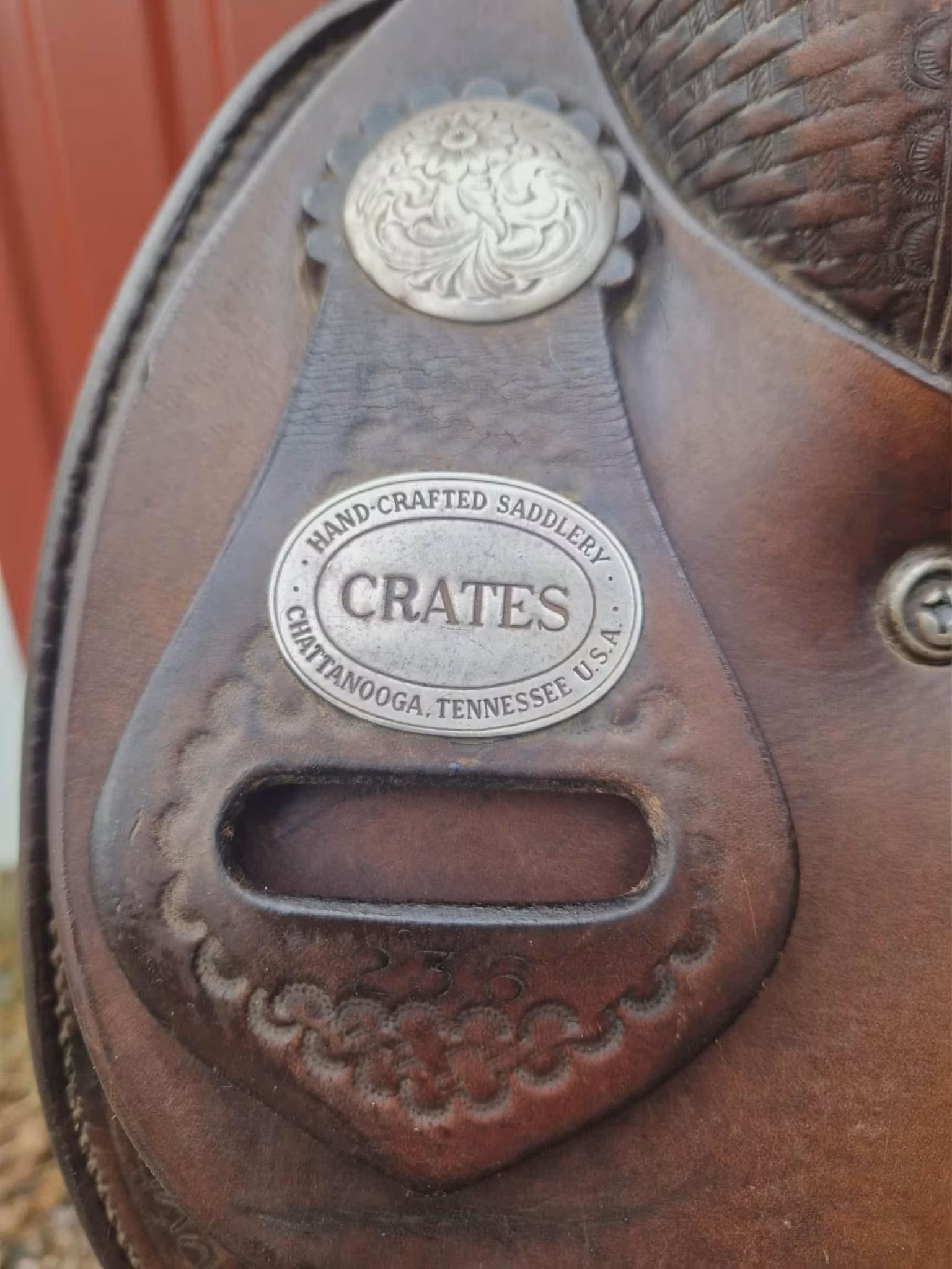 Crates westernsadel 236 QH 15,5 tum