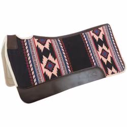 Filtpad anatomiskformad "Mohican I" svart/rosa  30 tum