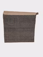 Double weave filt  "Cowboy " 32 x 64 tum grå, svart, beige