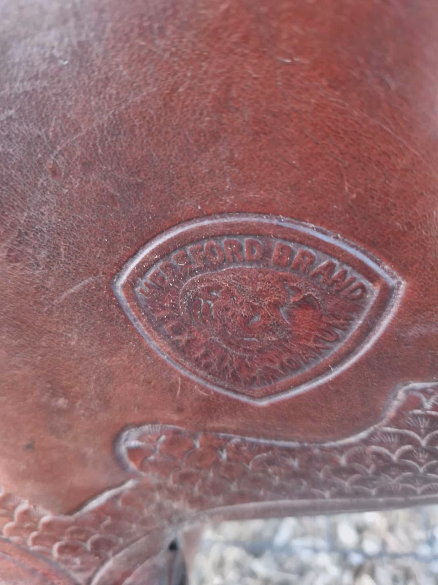 Hereford westernsadel SQ 16 tum