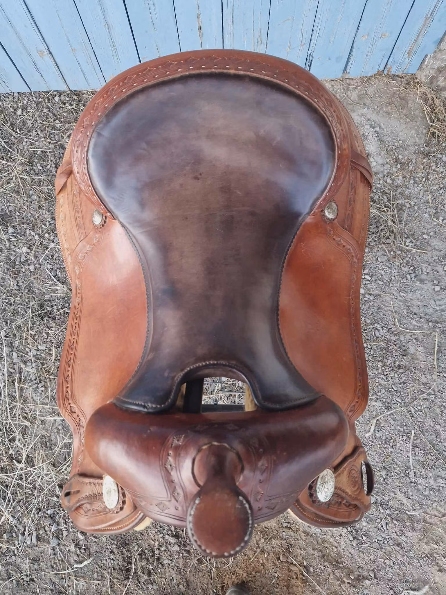 Triple w westernsadel  FQ 16 tum