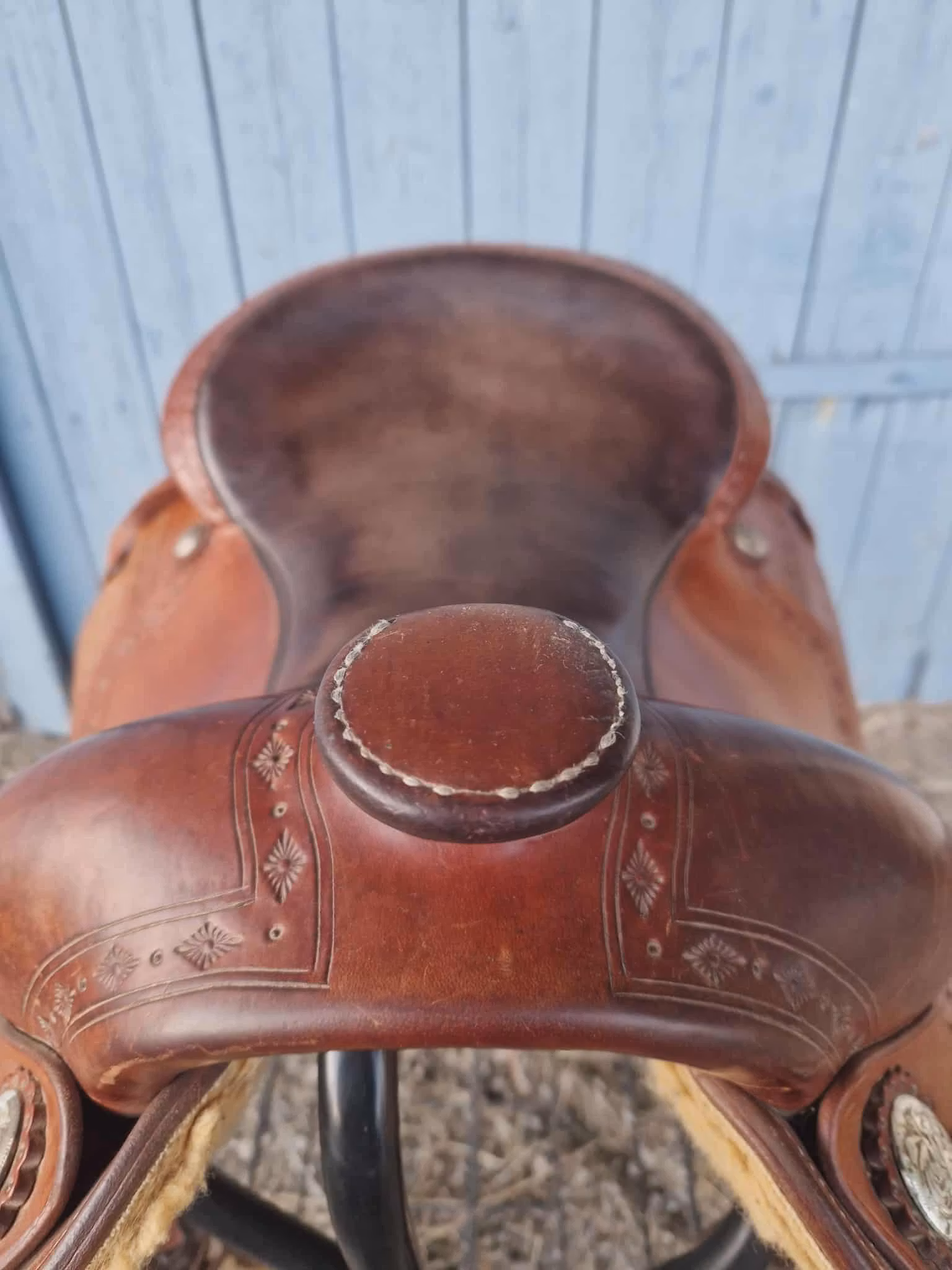 Triple w westernsadel  FQ 16 tum