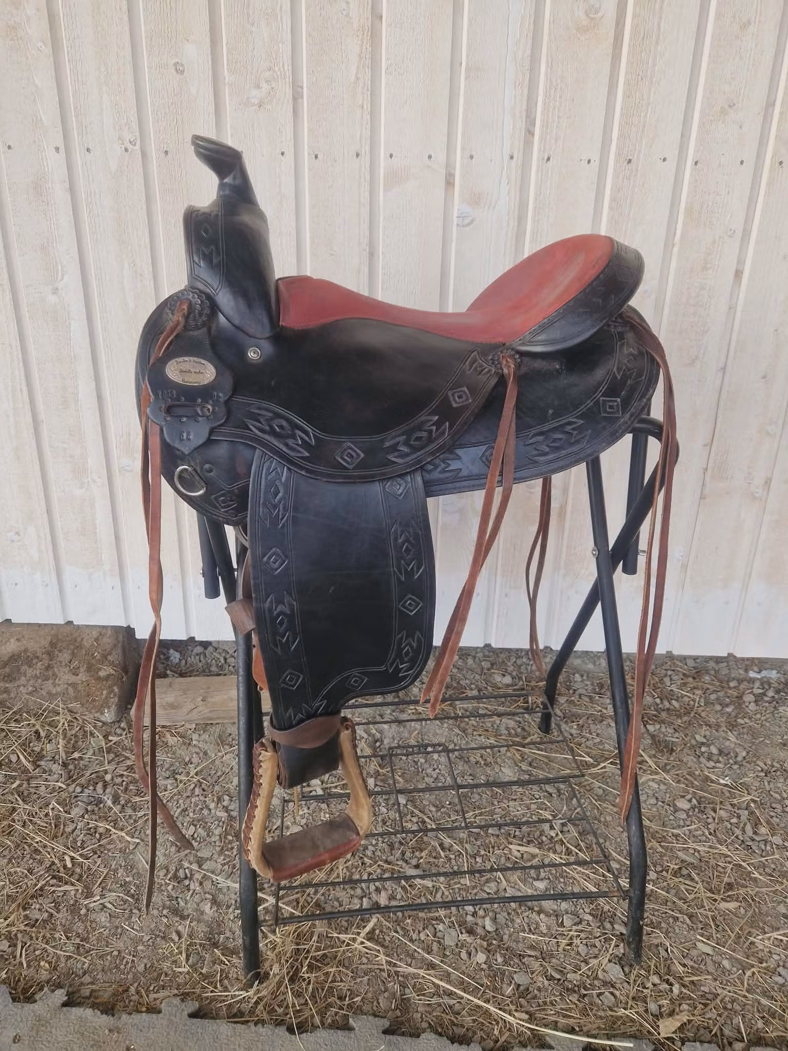 Deuber &Partner westernsadel  QH, 16 tum