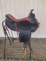 Deuber &Partner westernsadel  QH, 16 tum