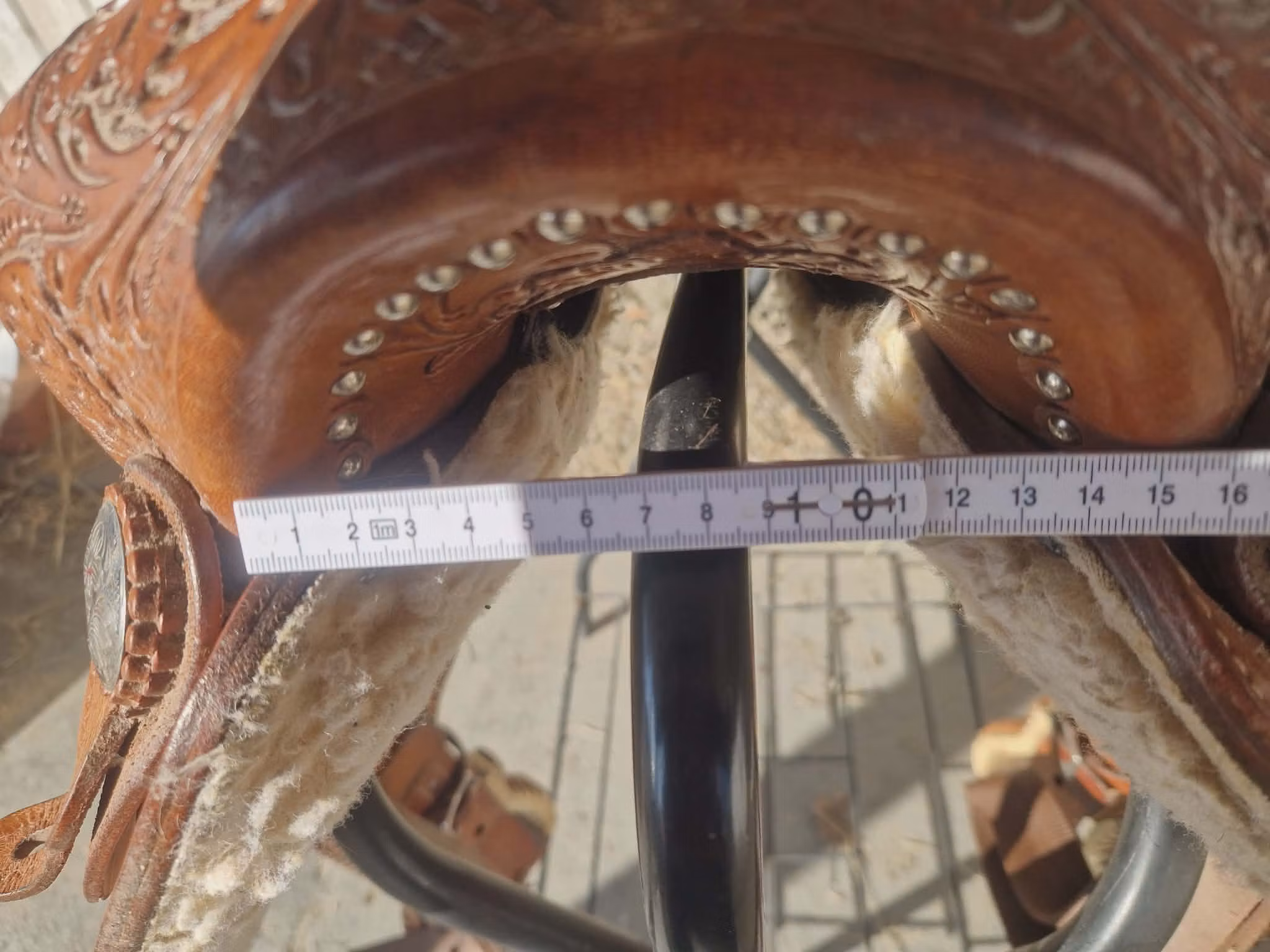 barn westernsadel 12 tum SQ