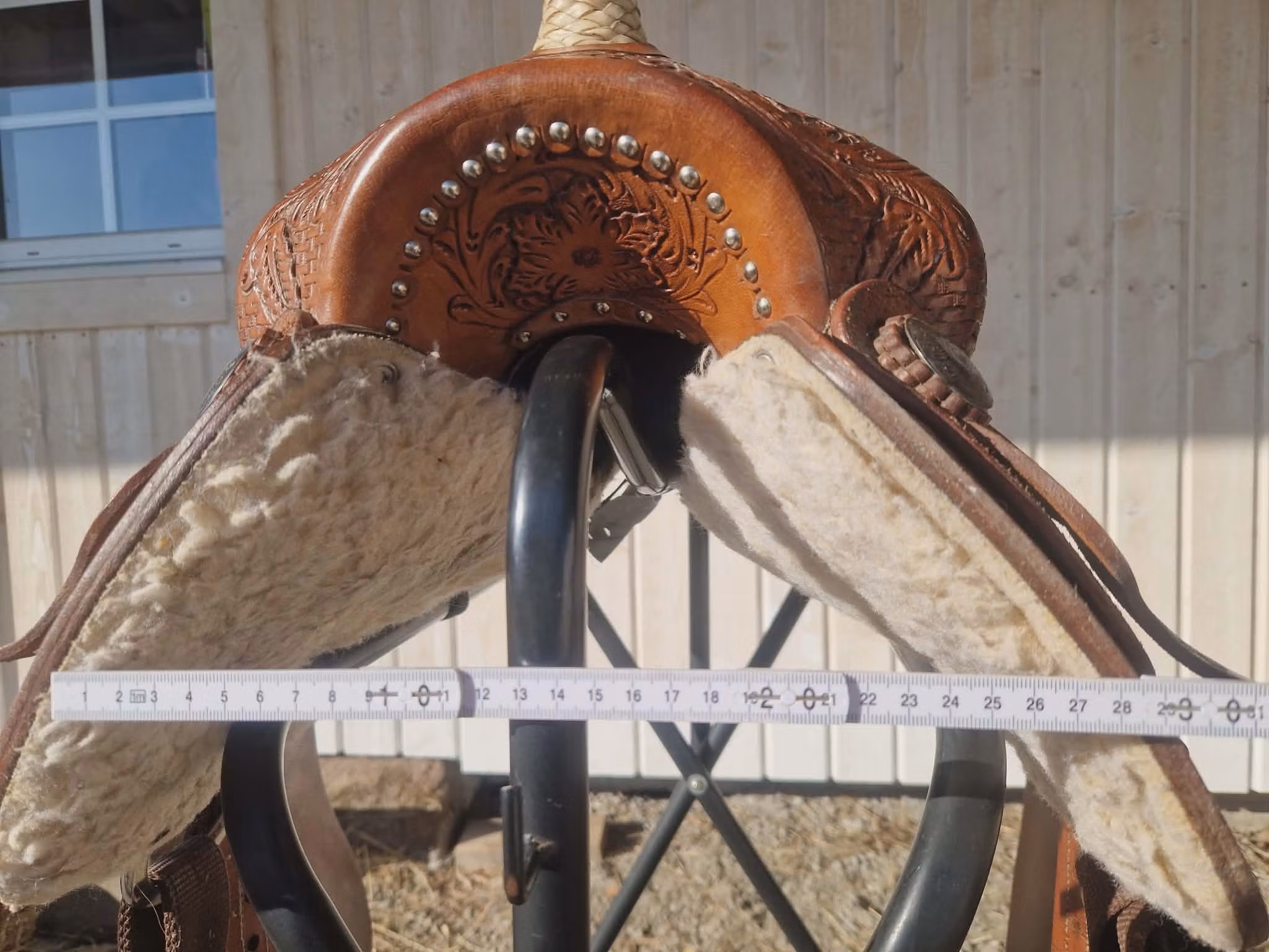 barn westernsadel 12 tum SQ