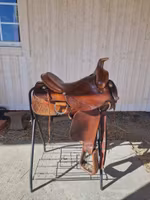 Ranchsadel double R custom made 16 tum