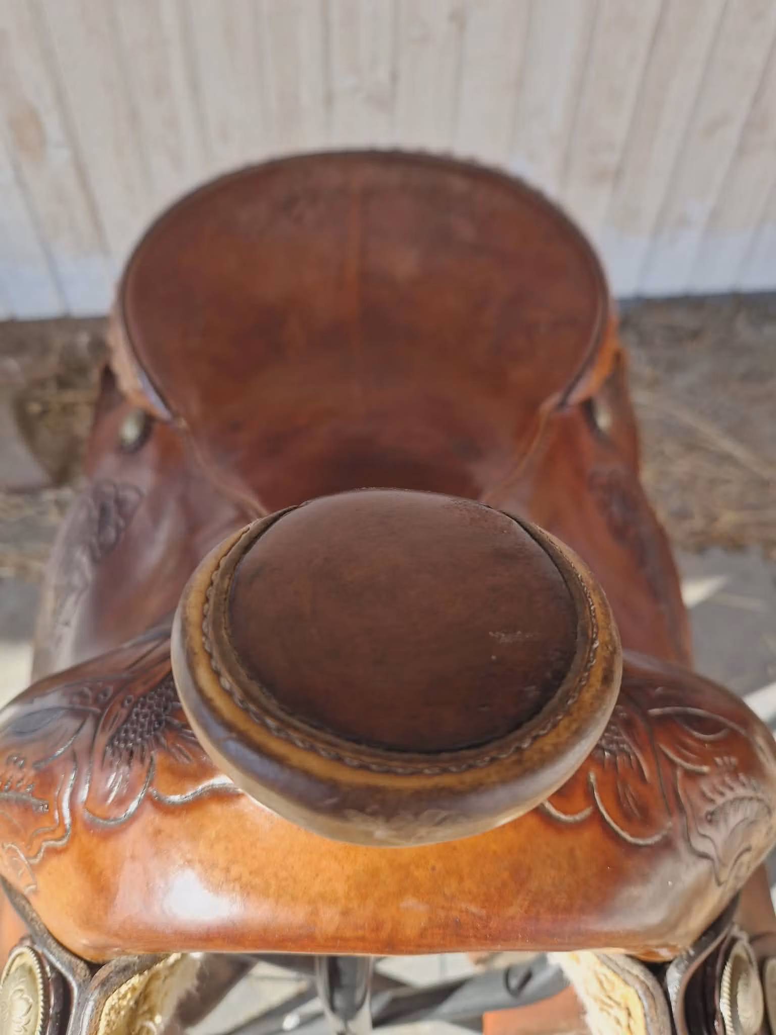 Ranchsadel double R custom made 16 tum