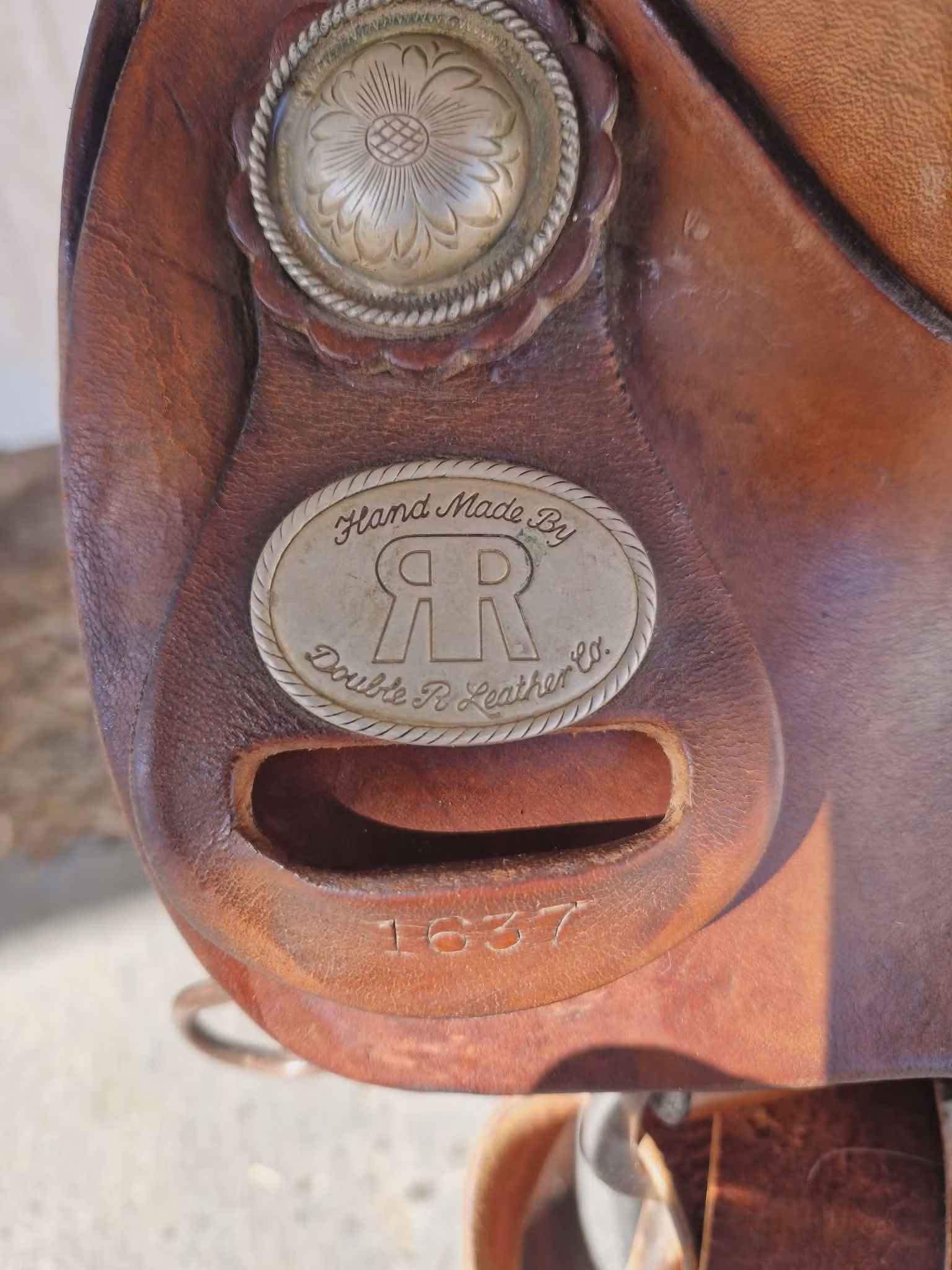 Ranchsadel double R custom made 16 tum