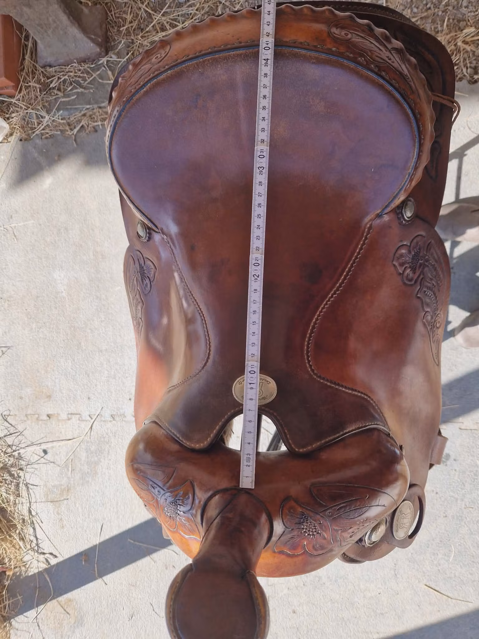 Ranchsadel double R custom made 16 tum