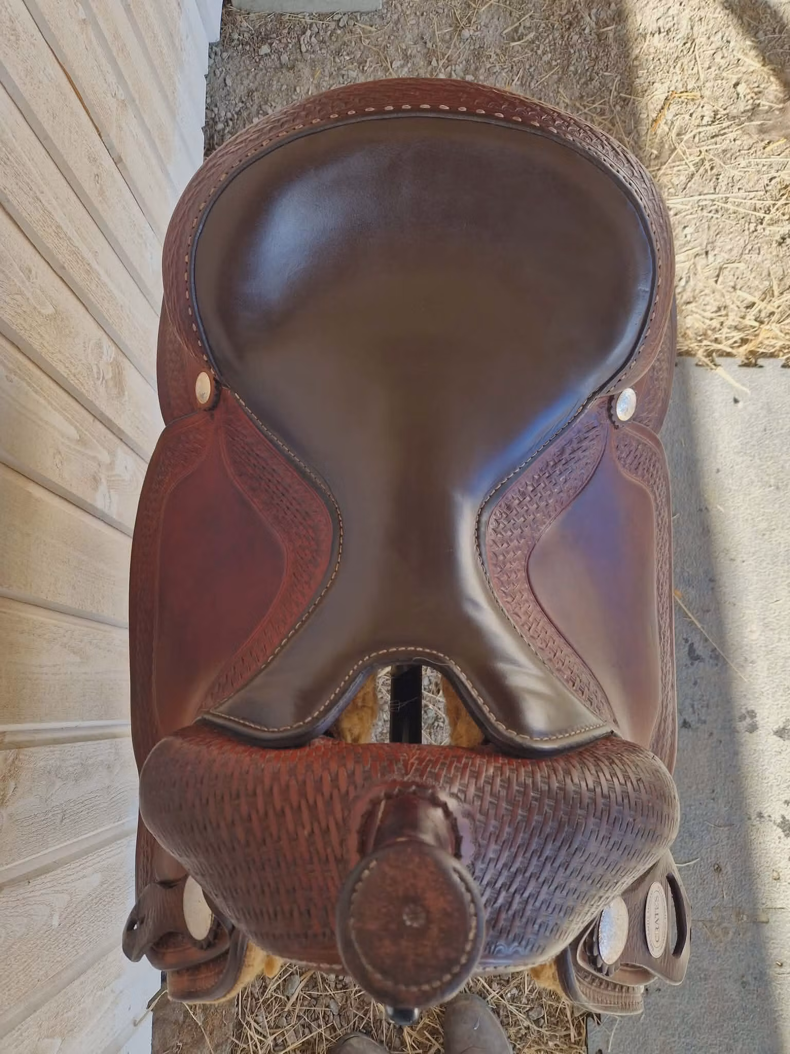 Crates 242-4 reining westernsadel 16 tum