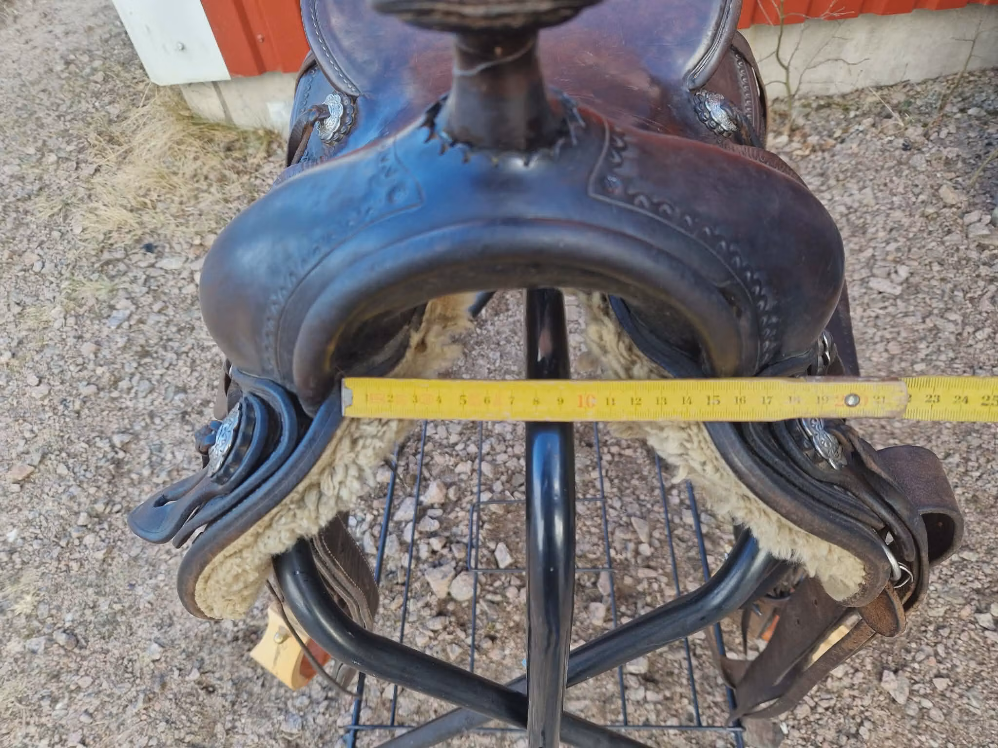 Unik Oldtime/Allround Westernsadel  SQ "RIESER"  15,5 tum