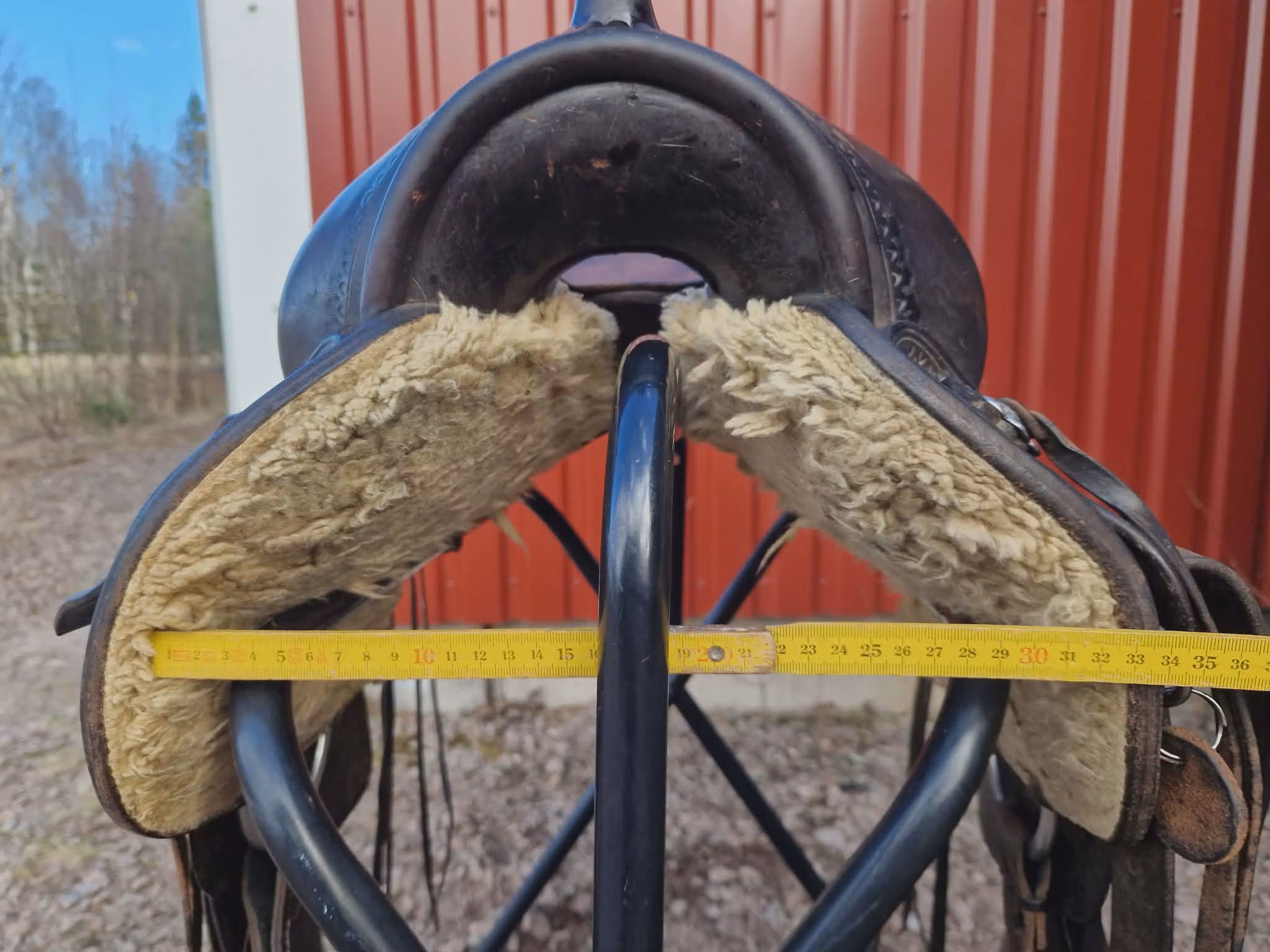 Unik Oldtime/Allround Westernsadel  SQ "RIESER"  15,5 tum