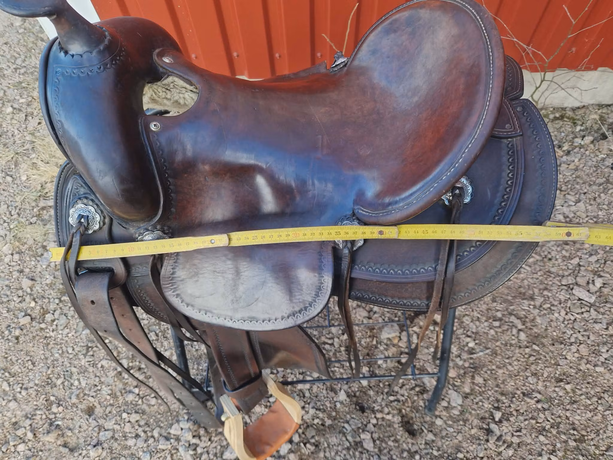 Unik Oldtime/Allround Westernsadel  SQ "RIESER"  15,5 tum