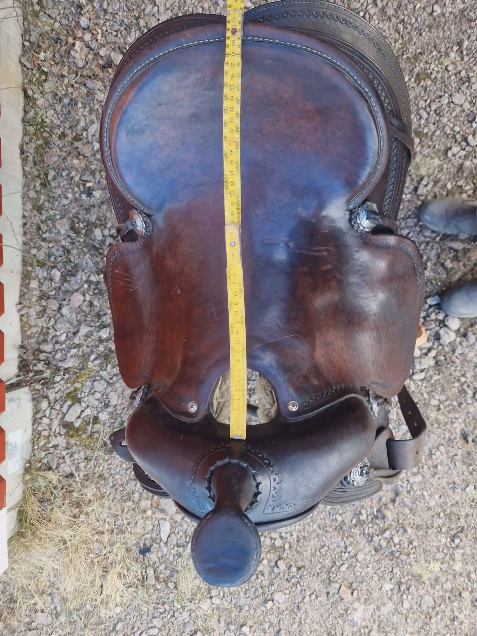 Unik Oldtime/Allround Westernsadel  SQ "RIESER"  15,5 tum