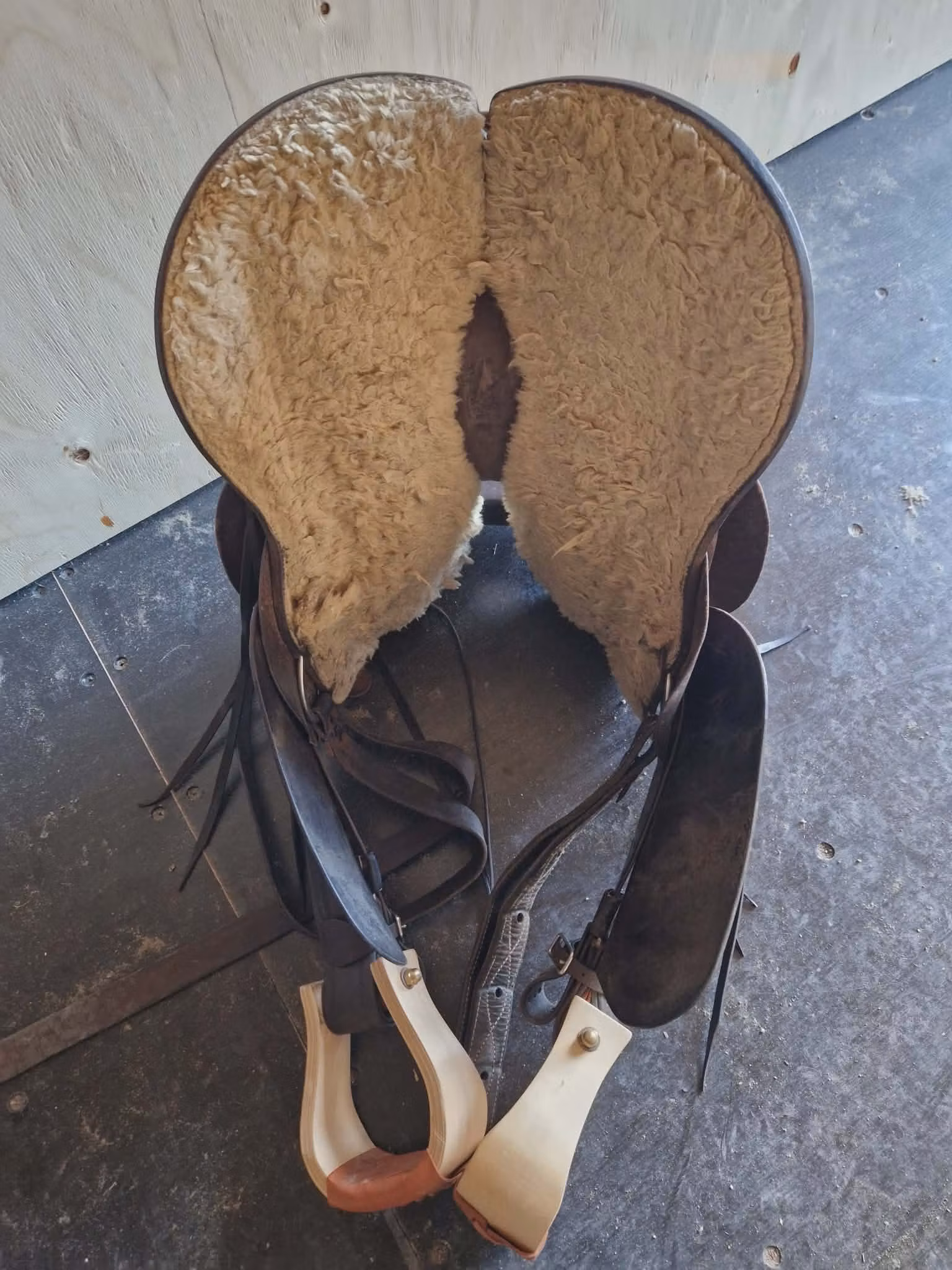 Unik Oldtime/Allround Westernsadel  SQ "RIESER"  15,5 tum