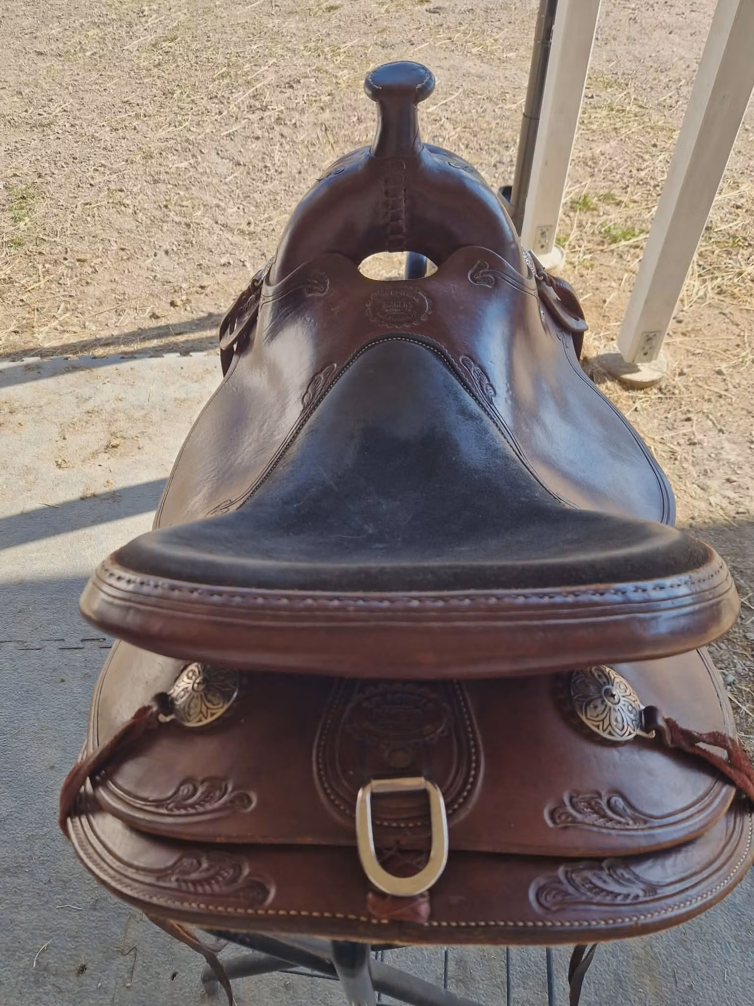 Handmade RW Bowman B-Light Trail sadel, FQ 16 tum