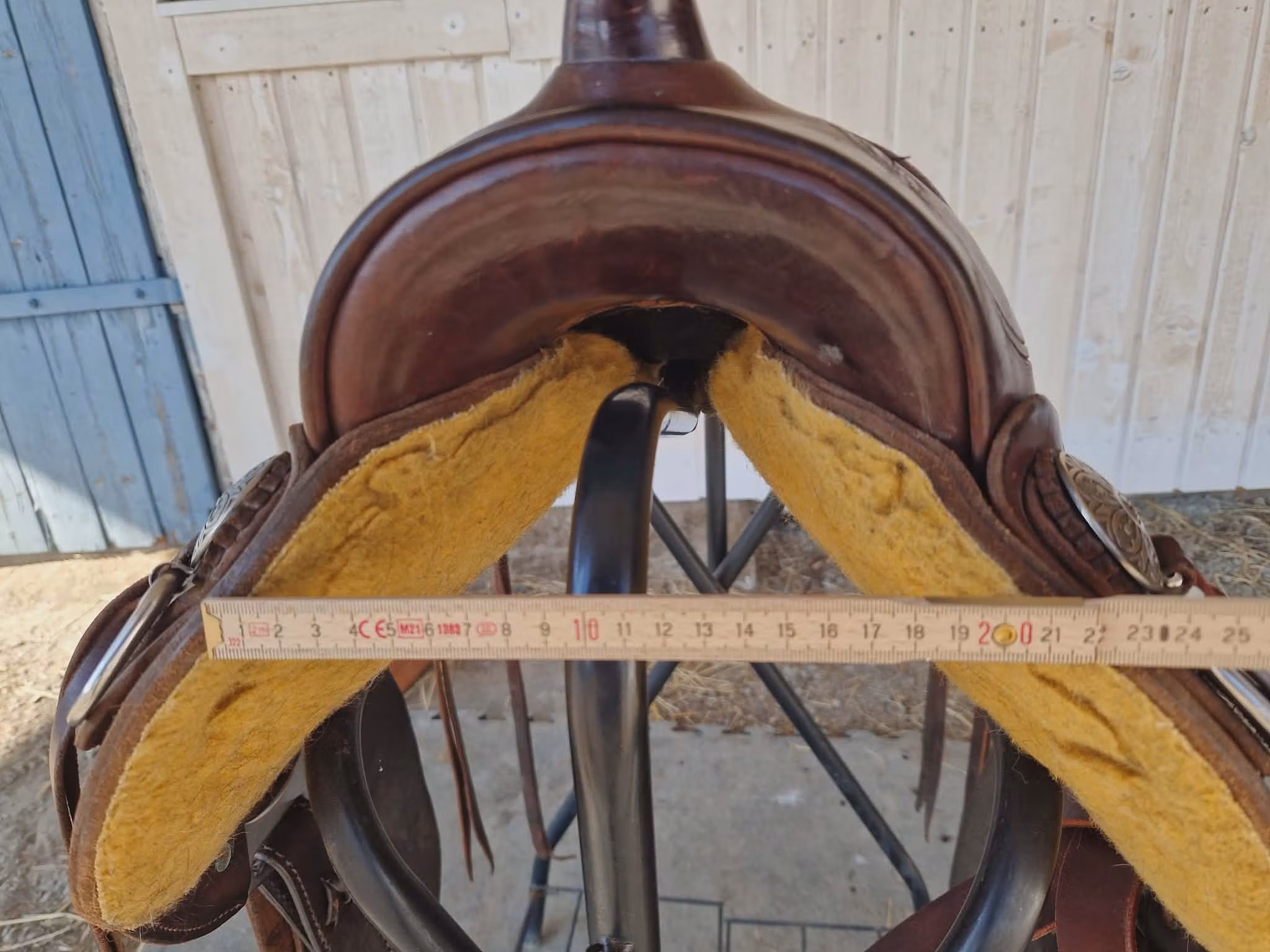 Handmade RW Bowman B-Light Trail sadel, FQ 16 tum