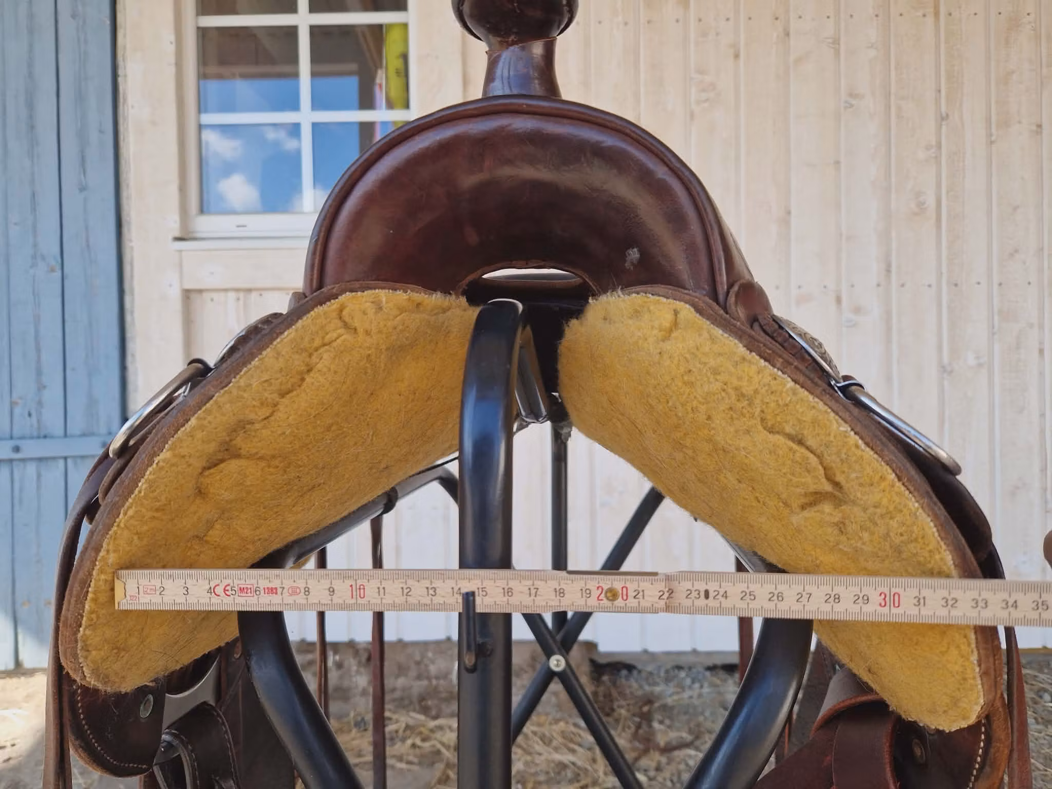 Handmade RW Bowman B-Light Trail sadel, FQ 16 tum