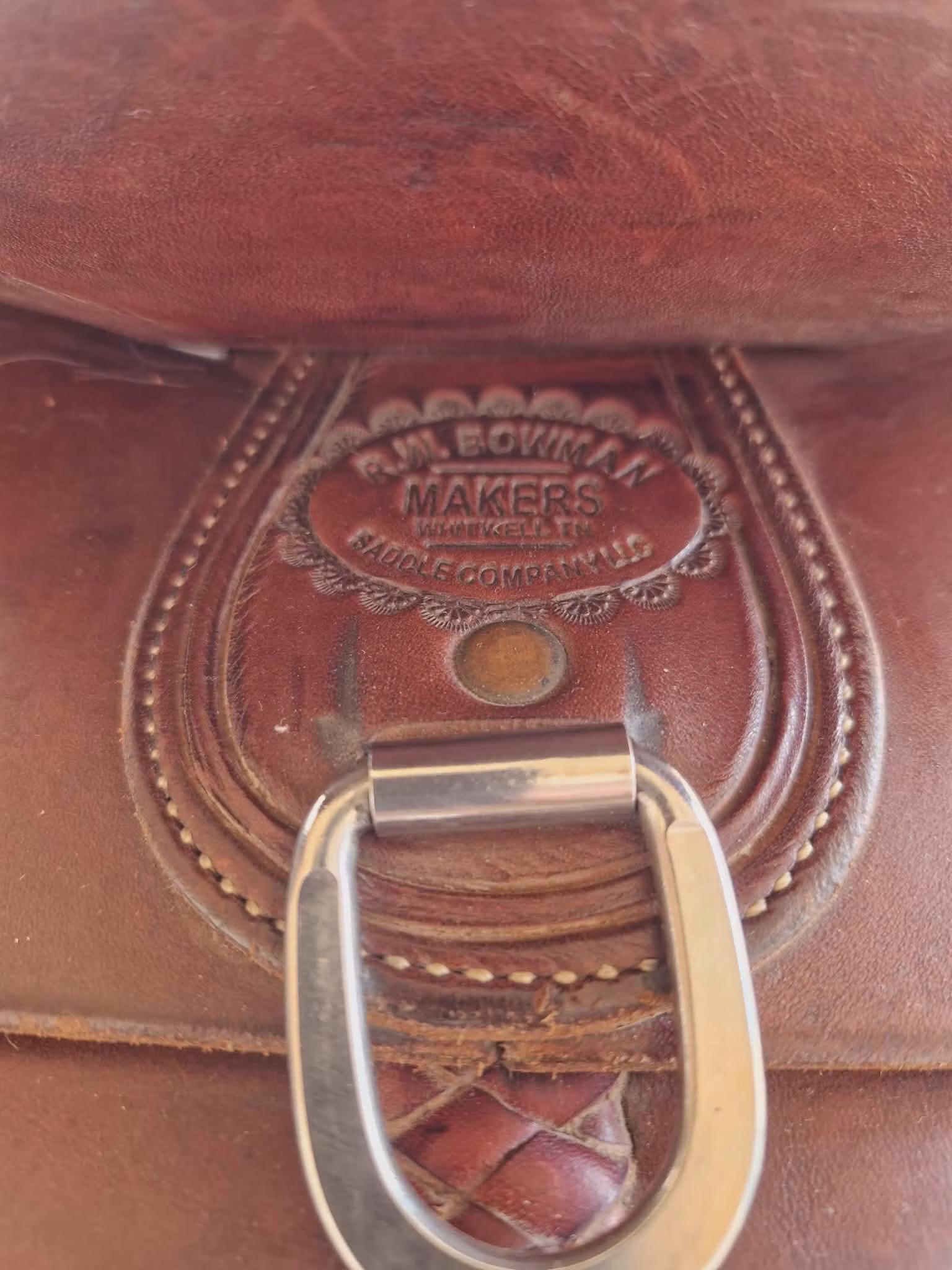 Handmade RW Bowman B-Light Trail sadel, FQ 16 tum