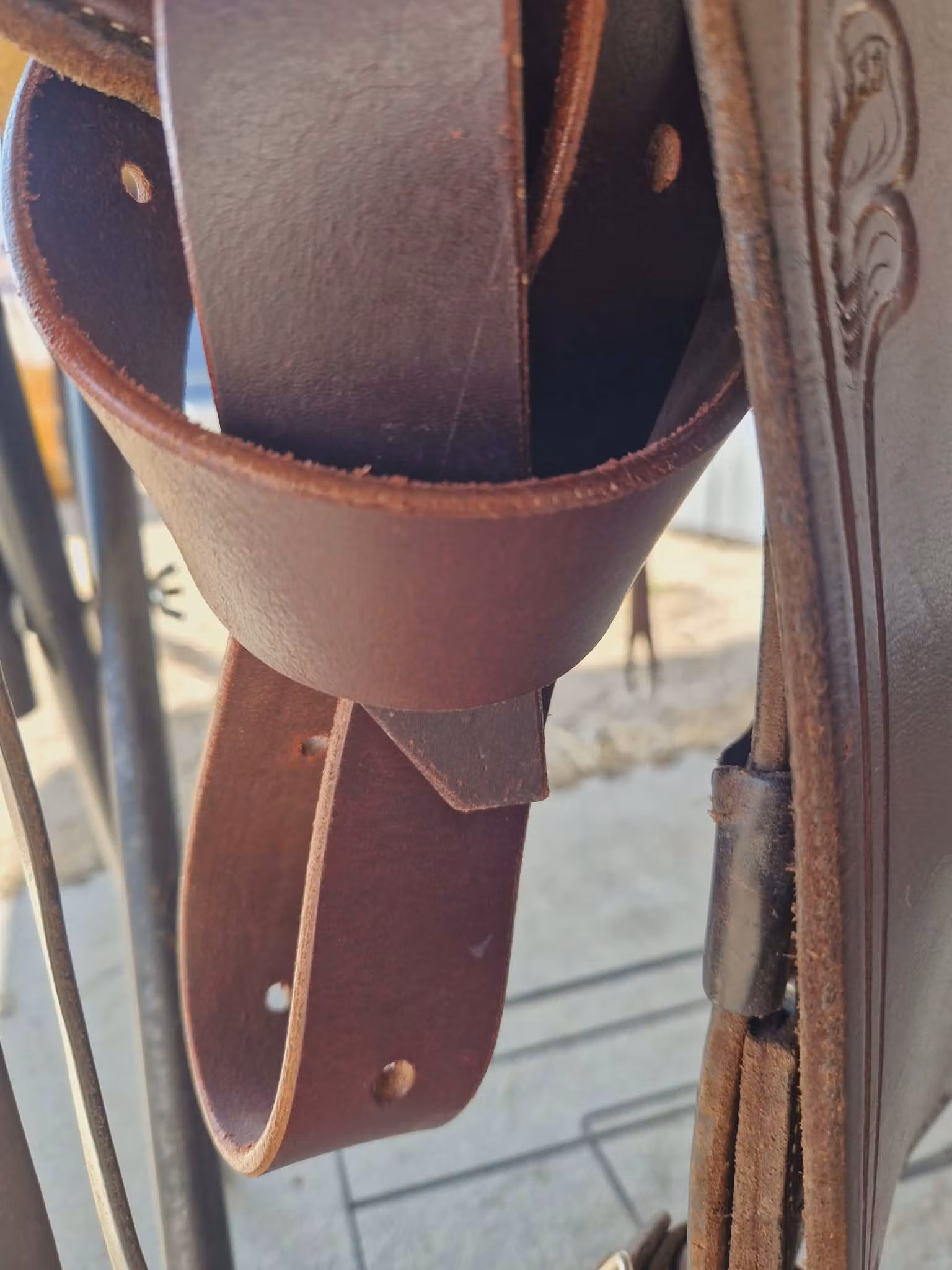 Handmade RW Bowman B-Light Trail sadel, FQ 16 tum