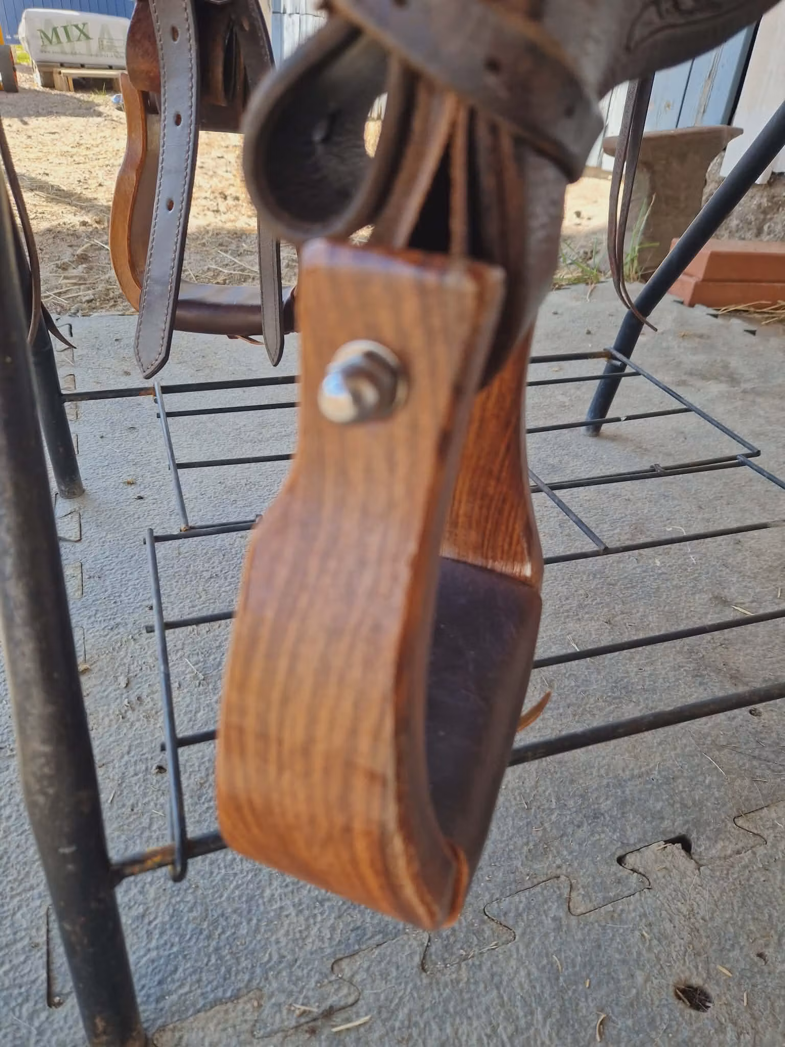 Handmade RW Bowman B-Light Trail sadel, FQ 16 tum