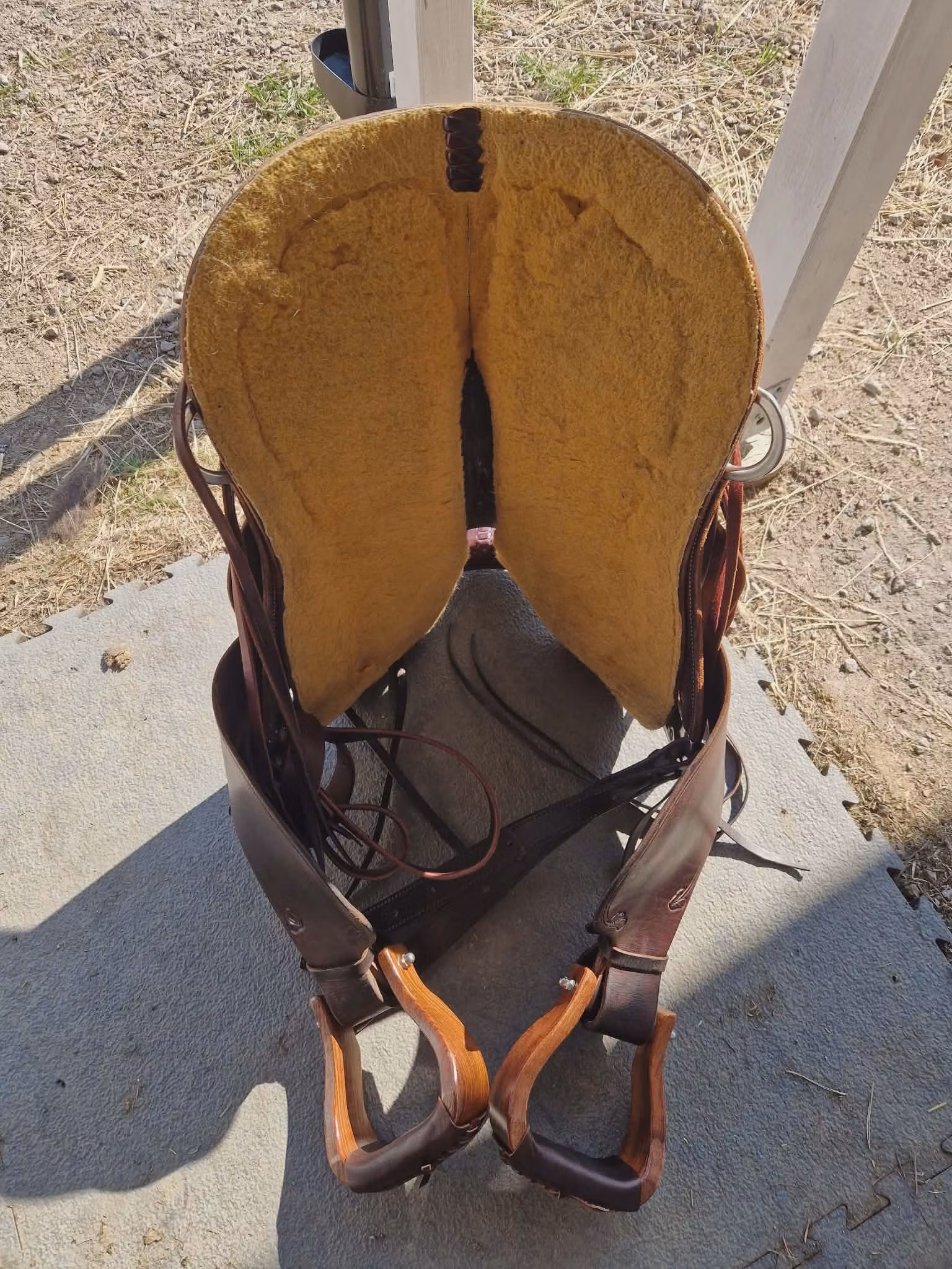 Handmade RW Bowman B-Light Trail sadel, FQ 16 tum