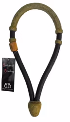 Bosal 5/8 tum  svart/natur  QH