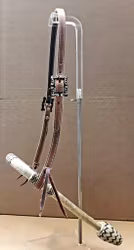 Bosal 5/8 tum  natural QH med harnesshanger