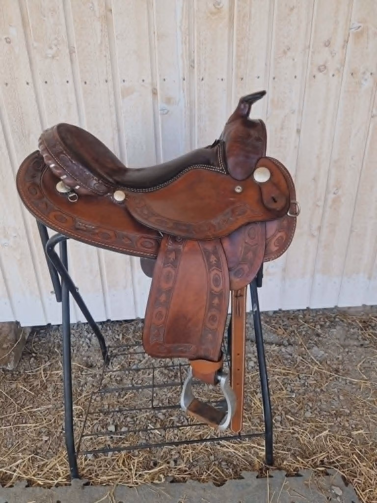 Randall Black all around westernsadel  XFQ, 16 tum