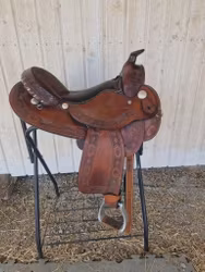 Randall Black all around westernsadel  XFQ, 16 tum
