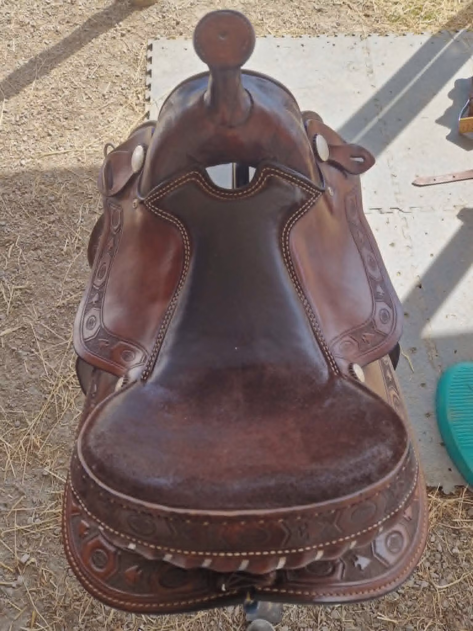 Randall Black all around westernsadel  XFQ, 16 tum