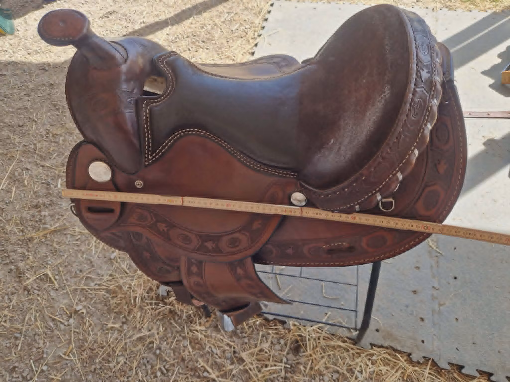 Randall Black all around westernsadel  XFQ, 16 tum