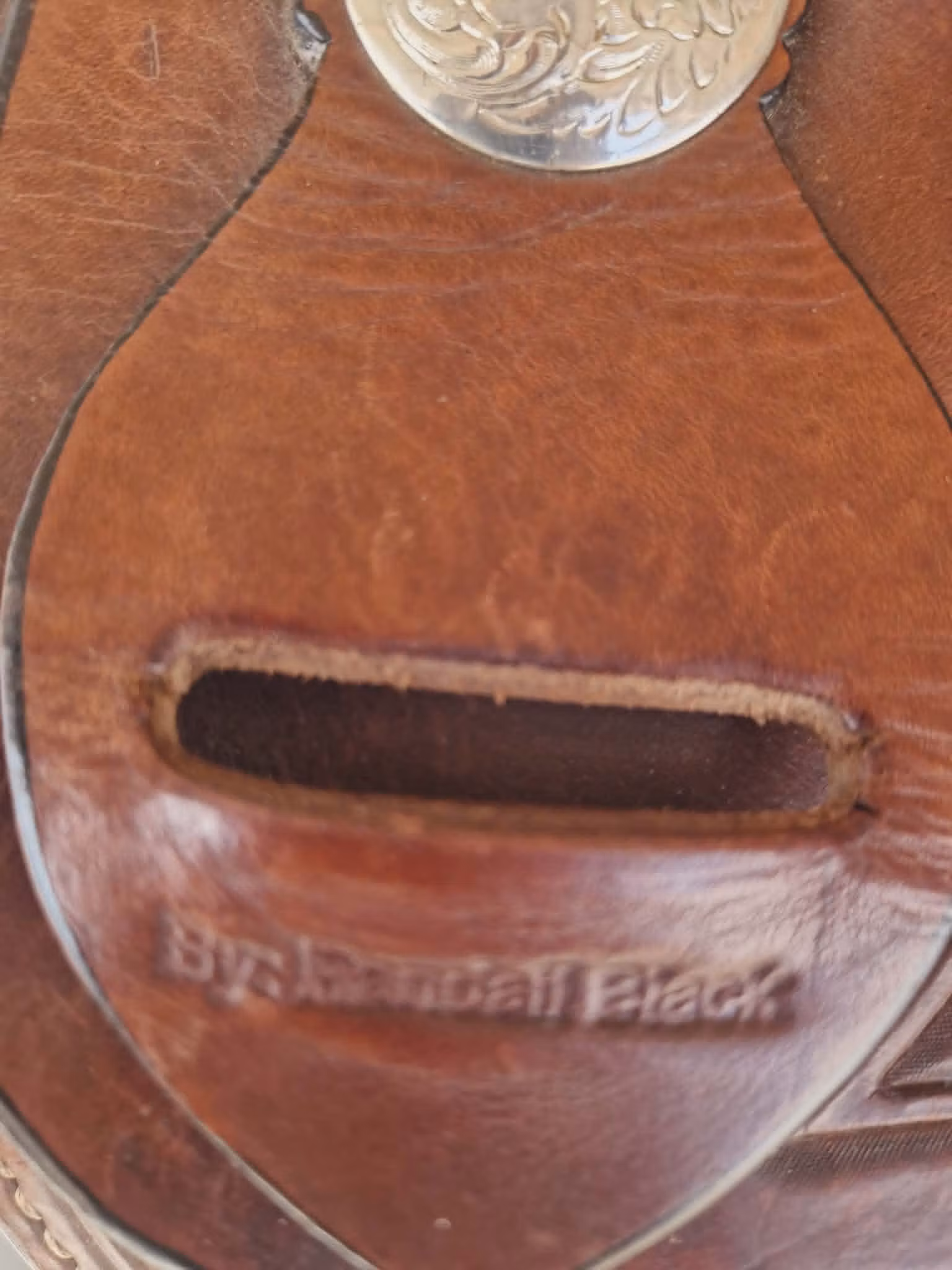 Randall Black all around westernsadel  XFQ, 16 tum