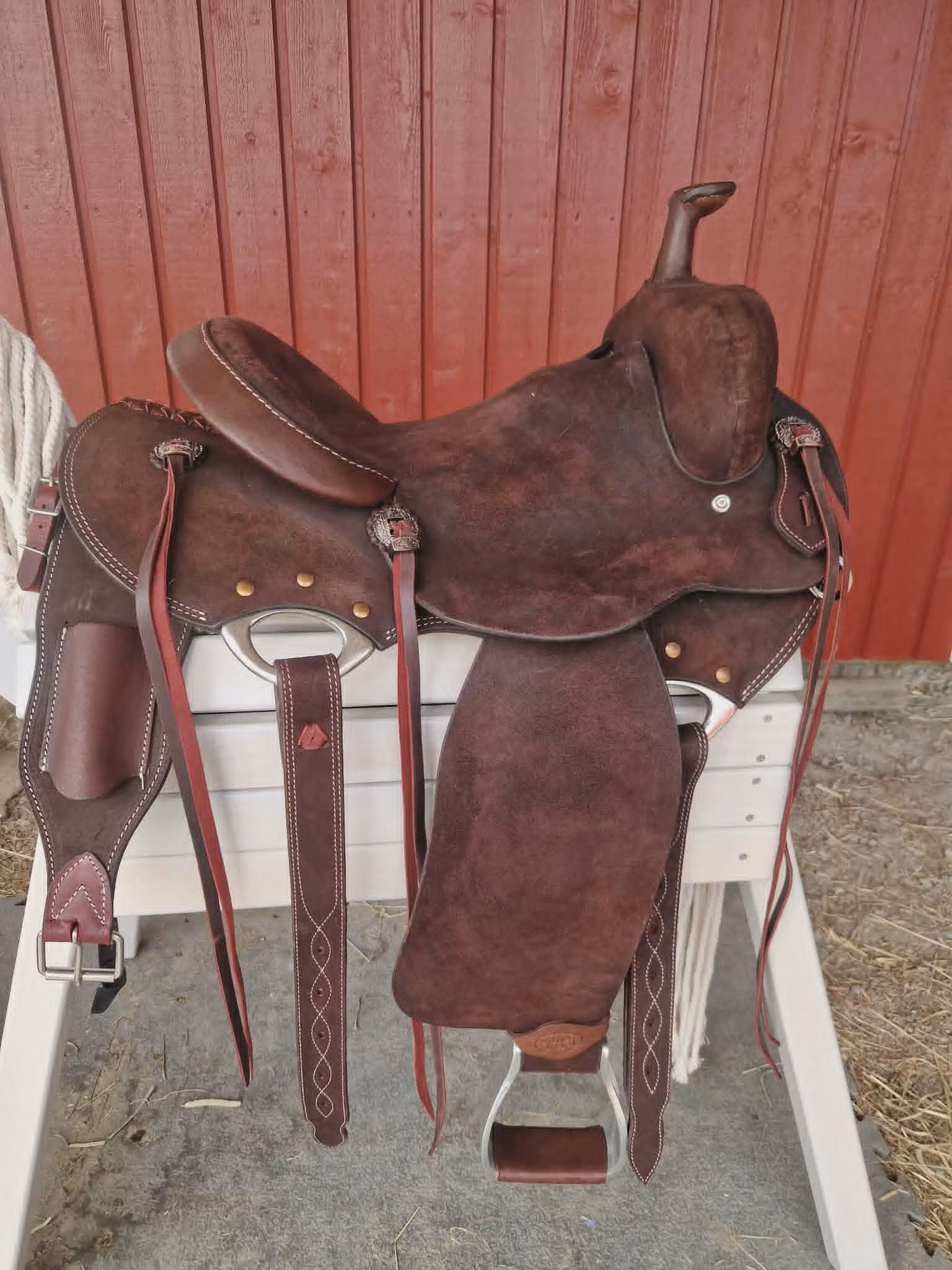 Hand made Tough 1 Cowboy Carson ranchsadel 15 tum