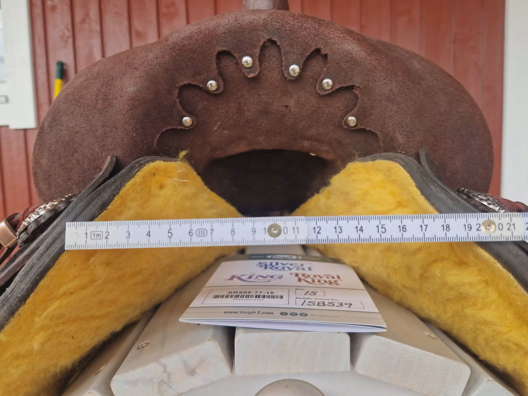Hand made Tough 1 Cowboy Carson ranchsadel 15 tum