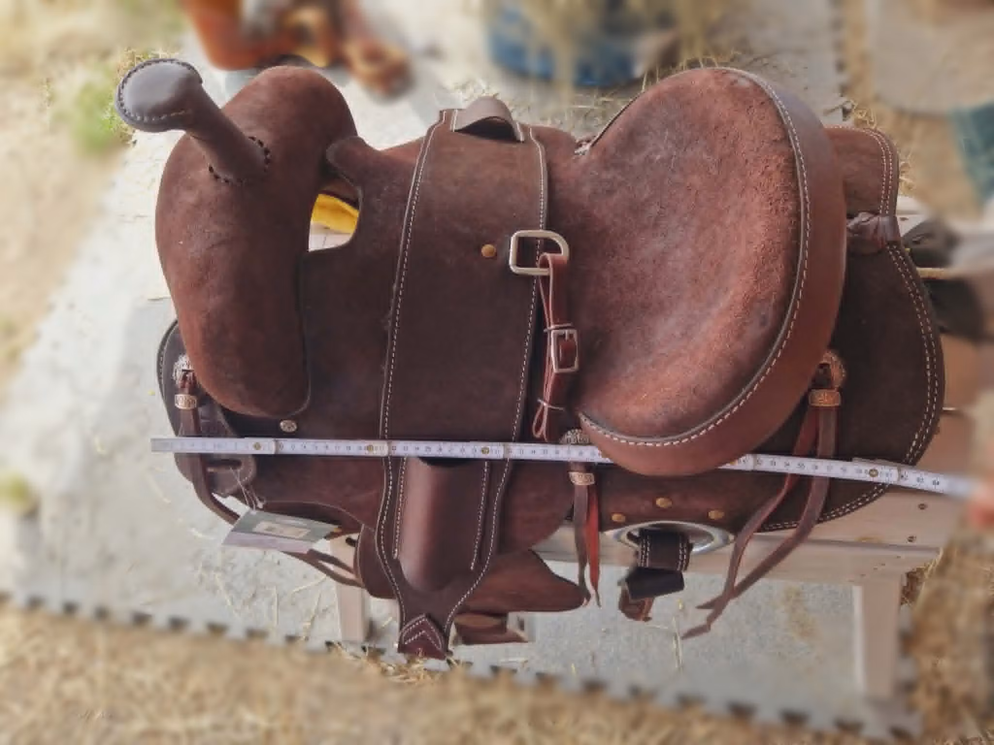 Hand made Tough 1 Cowboy Carson ranchsadel 15 tum