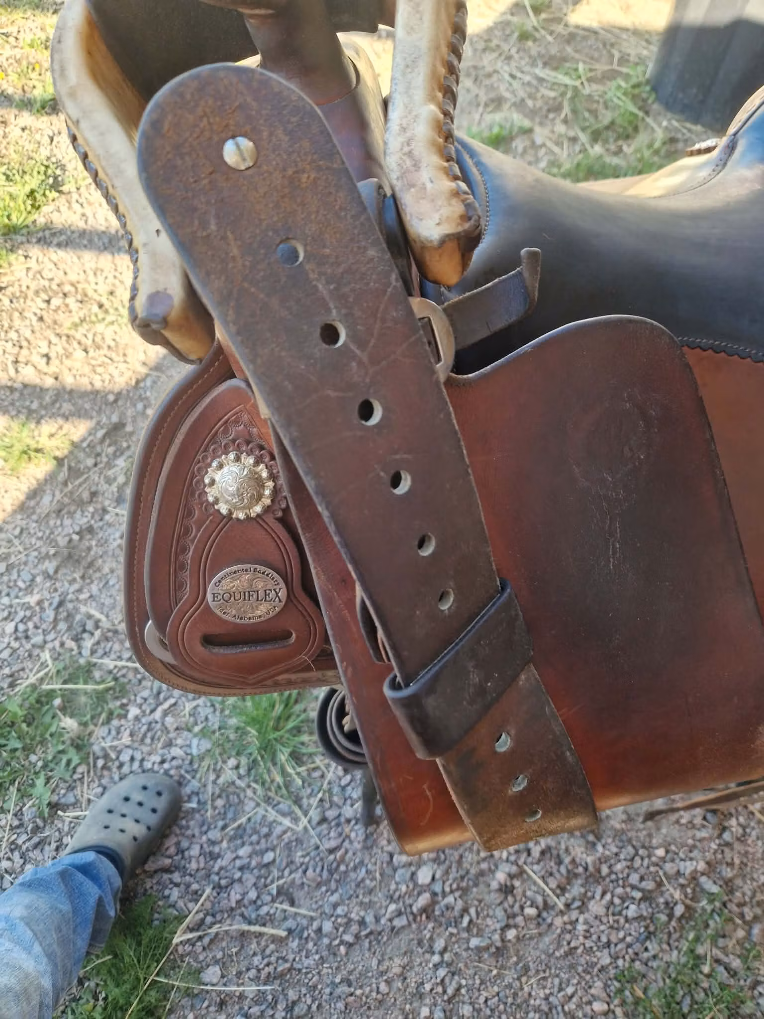 Equiflex reining/allroundsadel S-FQ 16 tum